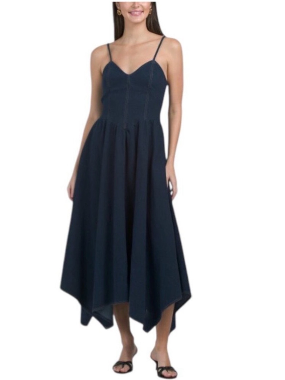 Moon River Denim dress